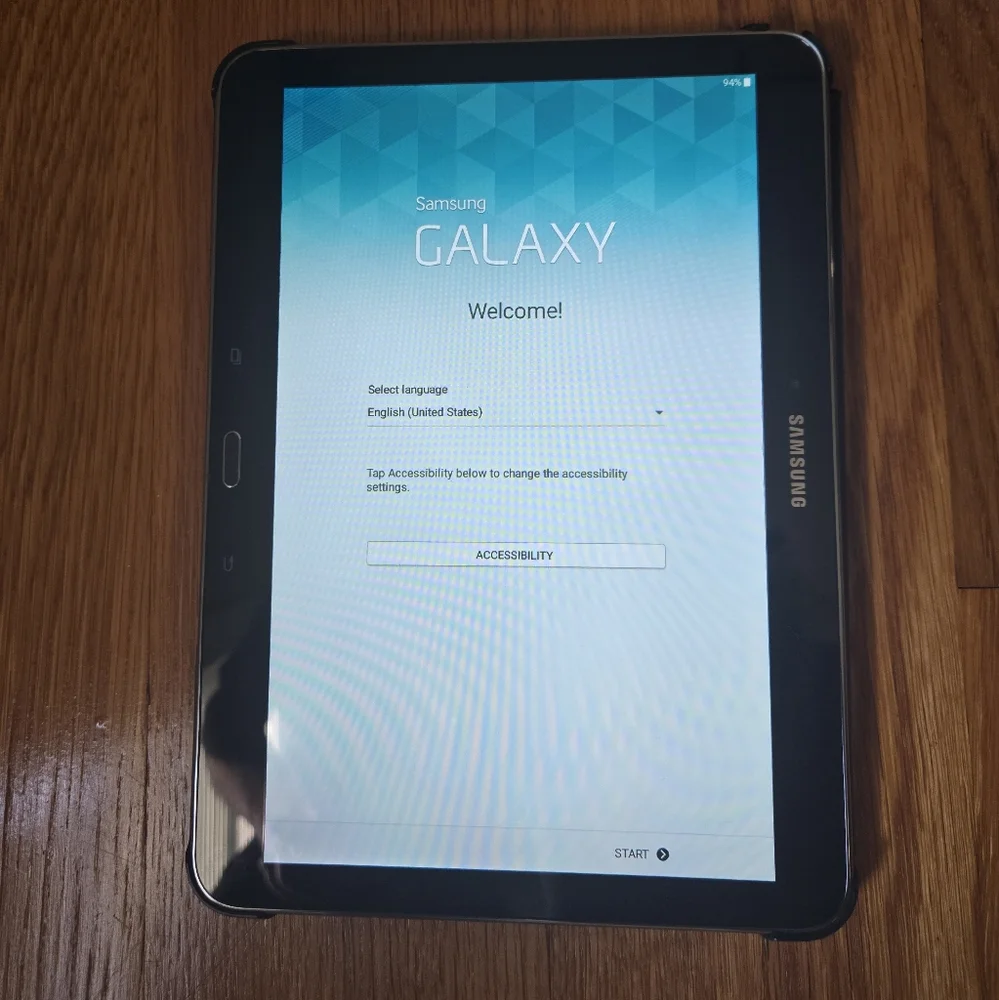 Samsung Black Tablet